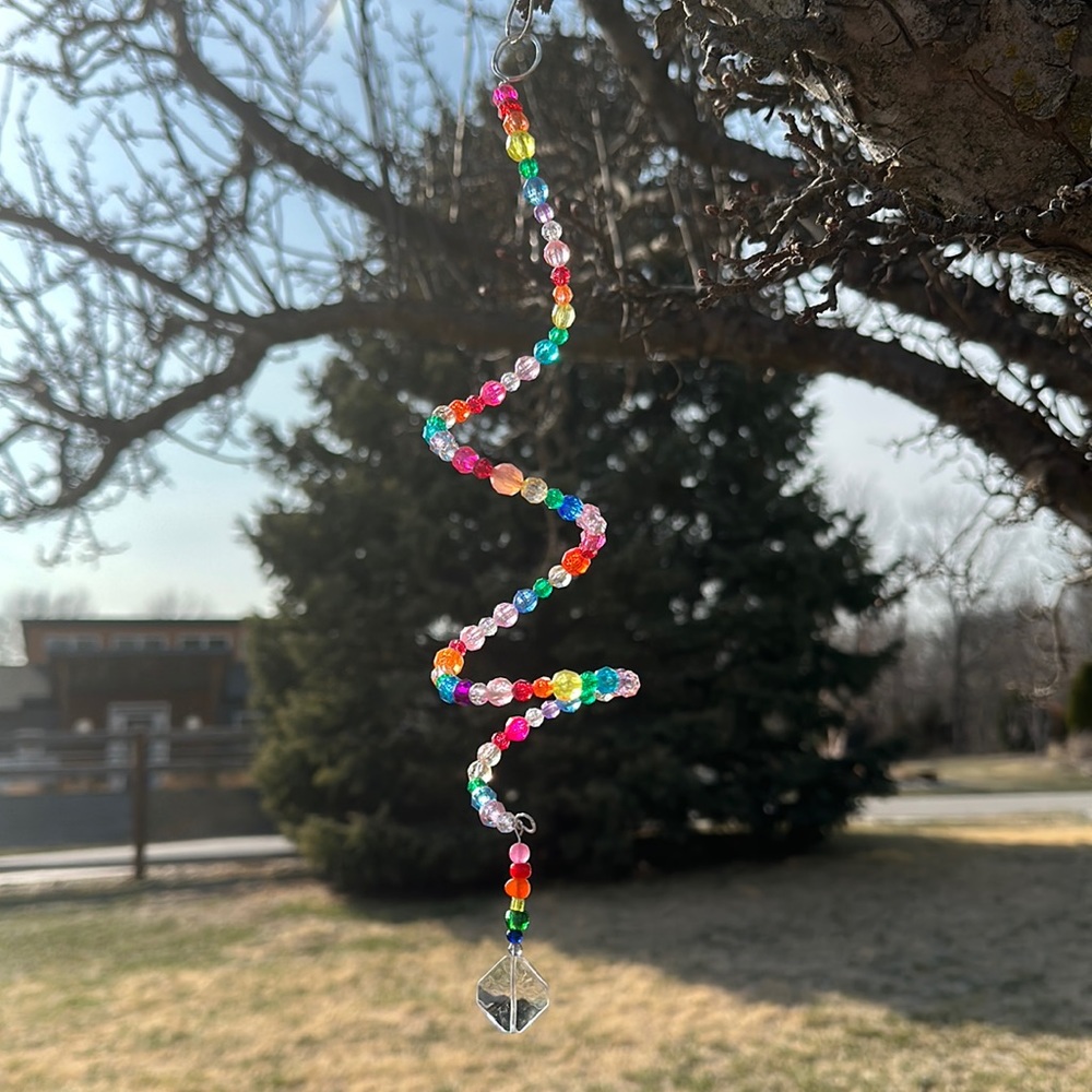 Handmade Spiral Sun Catcher
